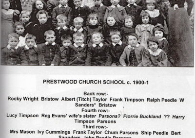 Prestwood Church School 1900-01