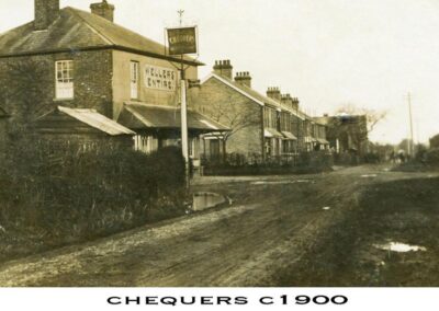View of The Chequers c1900